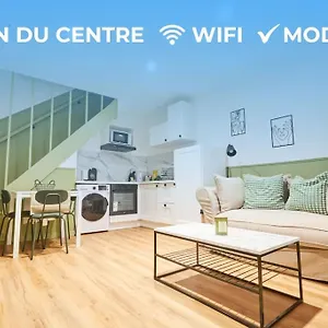 Appartement Nouveaute ! T3 Avec Decor Moderne, Wifi, Lille